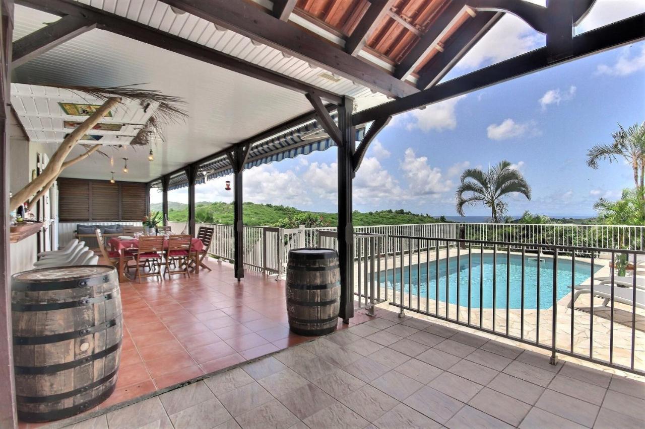 Villa Carib Turquoise : 4 Ch, Grande Piscine, Vue Sur Sainte-Lucie Riviere-Salee Exterior photo