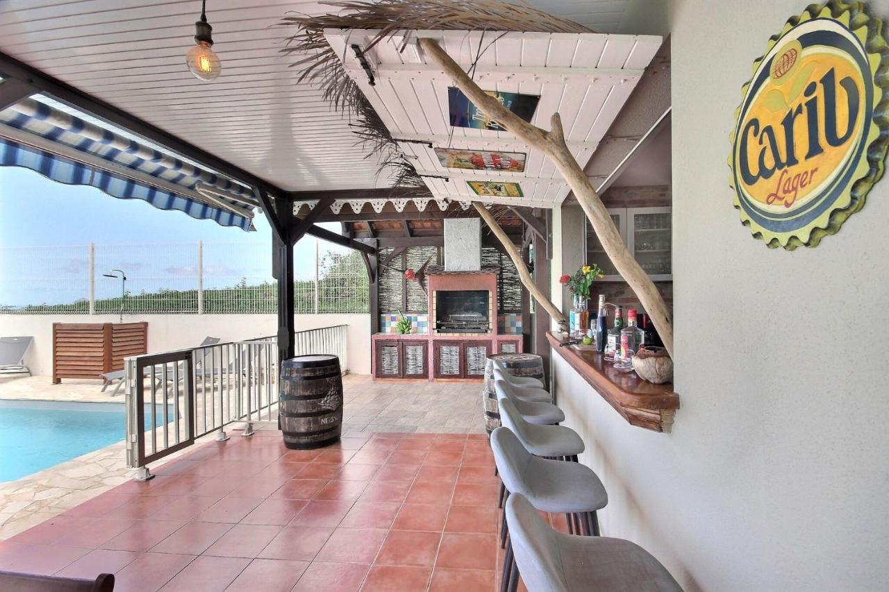 Villa Carib Turquoise : 4 Ch, Grande Piscine, Vue Sur Sainte-Lucie Riviere-Salee Exterior photo