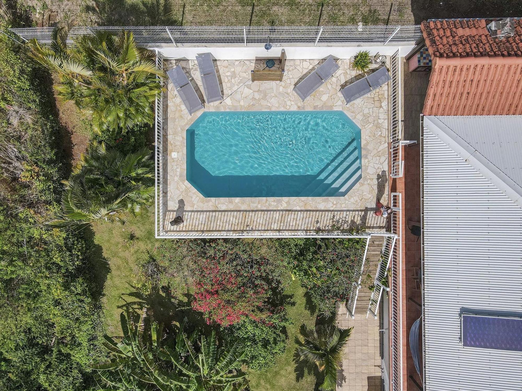 Villa Carib Turquoise : 4 Ch, Grande Piscine, Vue Sur Sainte-Lucie Riviere-Salee Exterior photo